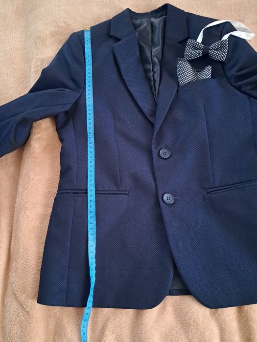 Garnitur chłopięcy Stan-Dar muszka I poszetka