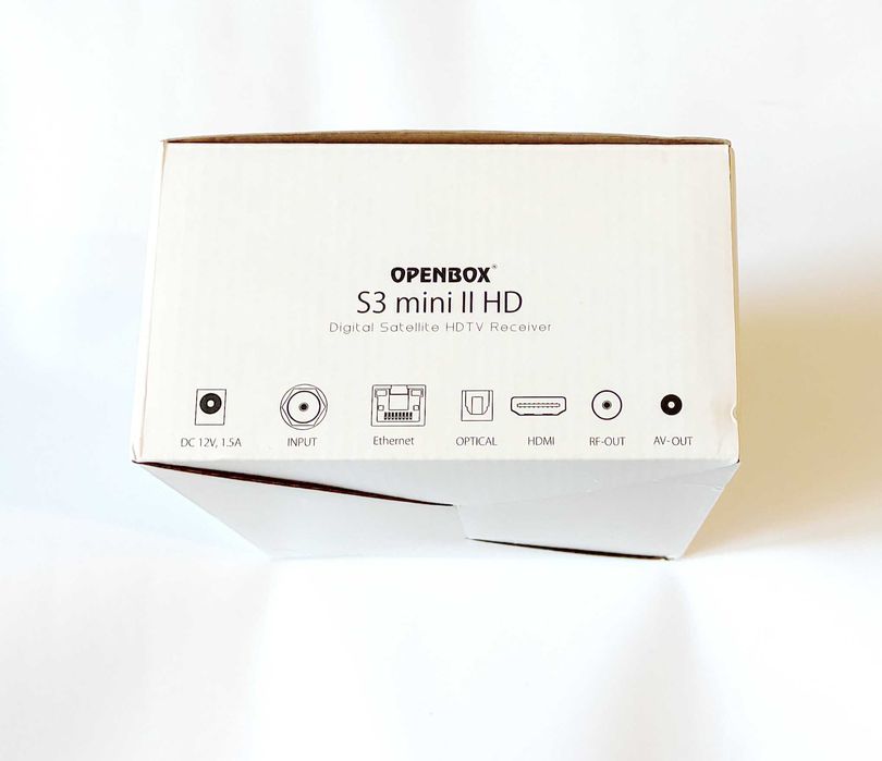 Тюнер супутниковий Openbox S3 Mini ІІ - HEVC, IPTV, T2MI, ВЧ-модулятор, СА-картоприймач