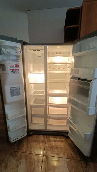 Meble kuchenne zestaw Łódź ze zmywarką zlew i pochłaniacz oraz lodówka