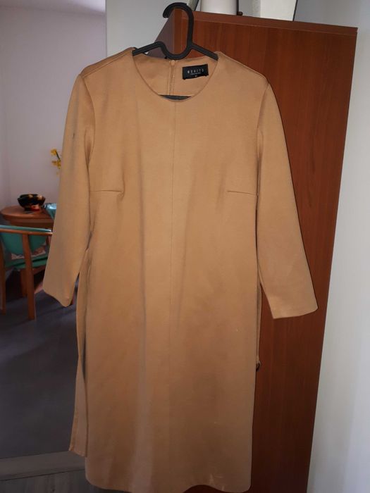 Suknia Mohito musztardowa 40