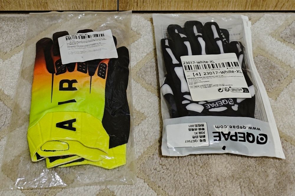 Нові велосипедні рукавиці (перчатки) для Enduro, Downhill, Крос Кантри