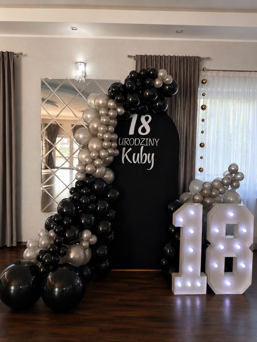 Ścianki balonowe - Dekoracje na każdą okazje!