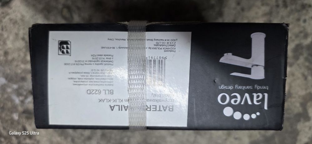 Bateria umywalkowa Laveo Raila