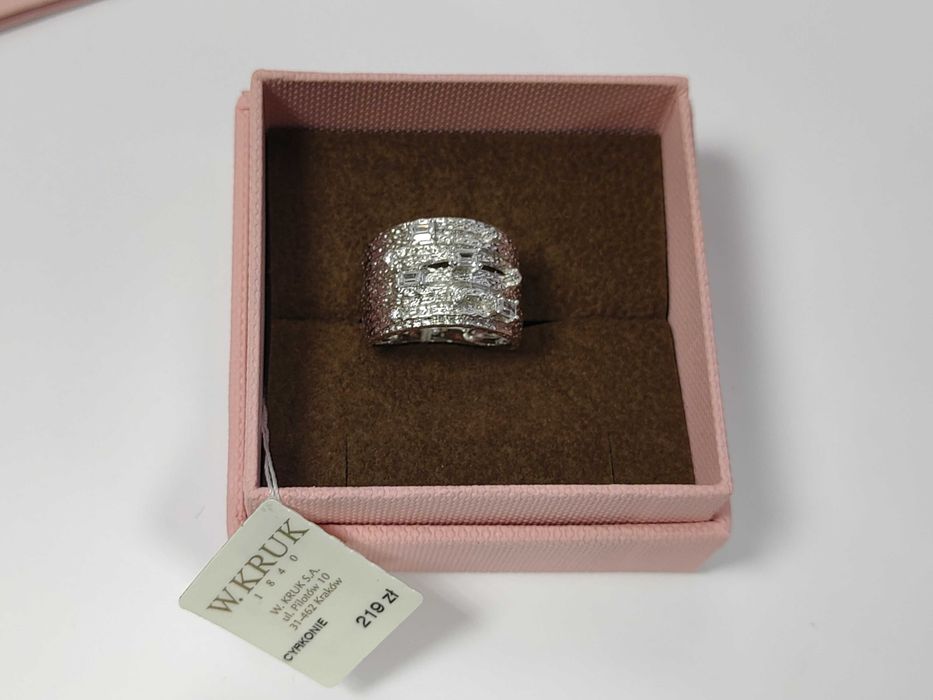 Pierścionek Srebrny Blask W. Kruk SDL/PC159 R. 13 Prezent