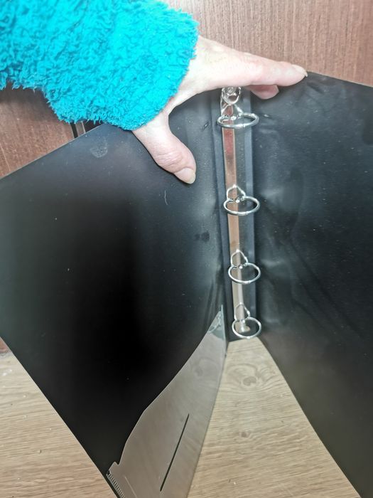 Dossier A4 em plástico