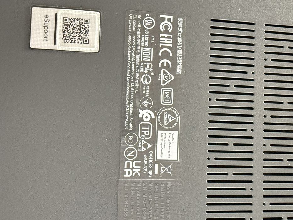 Portatil Lenovo, novo com garantia.