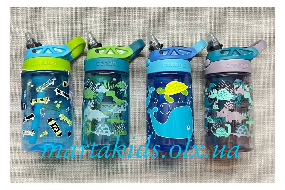 Спортивний дитячий поильник Contigo AUTOSPOUT Kids Water Bottle