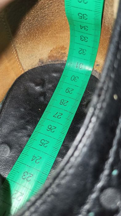 Туфли кожаные, 30 см