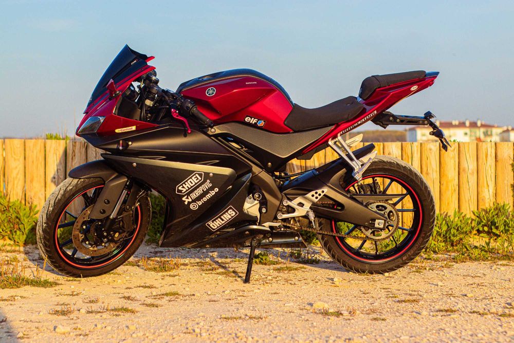 Yamaha YZF R125 2018, Muito bem estimada e Cheia de Extras