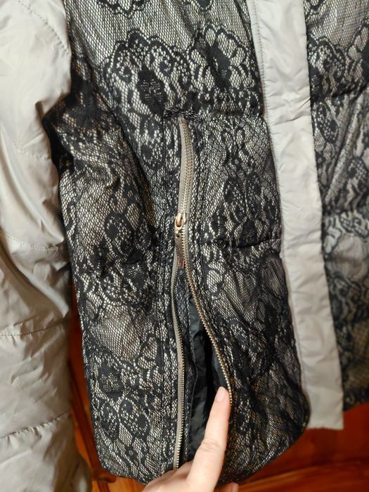 Натуральний пуховик, розмір l-xl