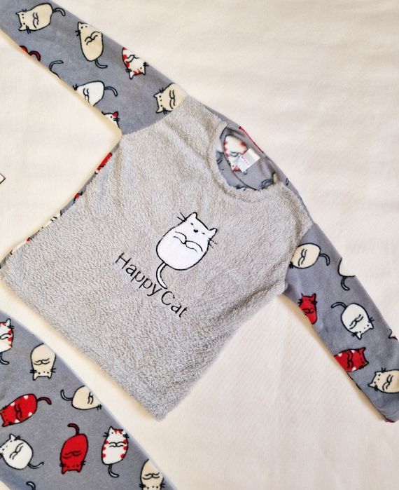 Тепла піжама Fancy Kids дівчинка 5-6 р домашній костюм