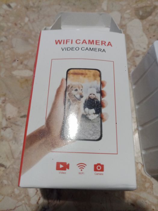 Câmara WiFi  discreta  com visão noturna