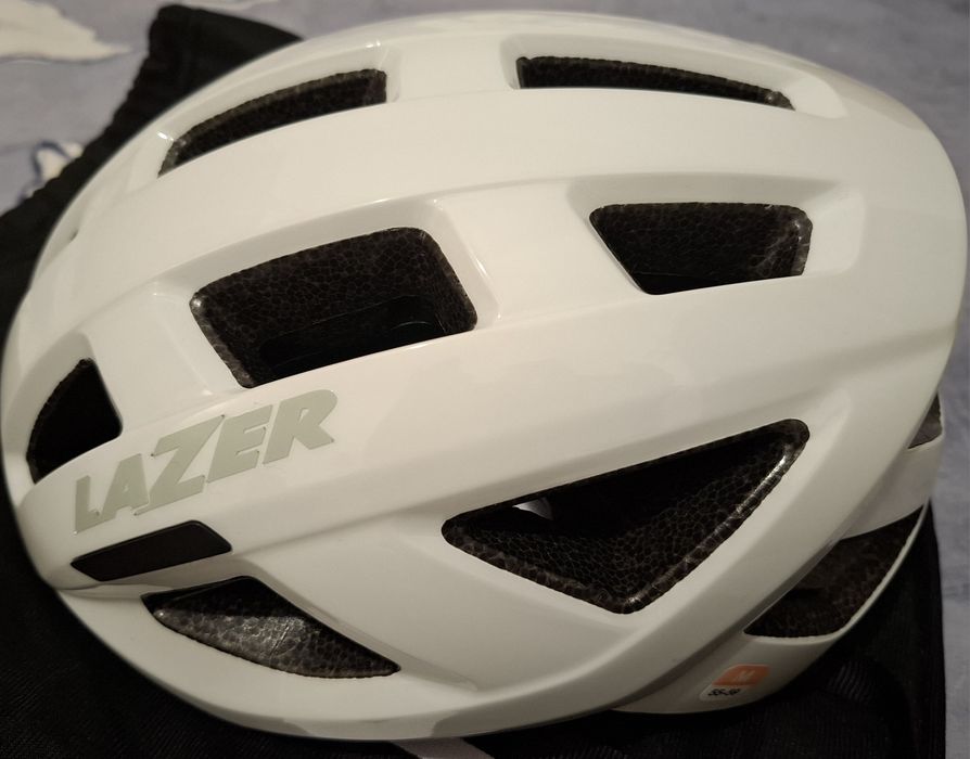 Capacete Lazer Tempo KinetiCore branco