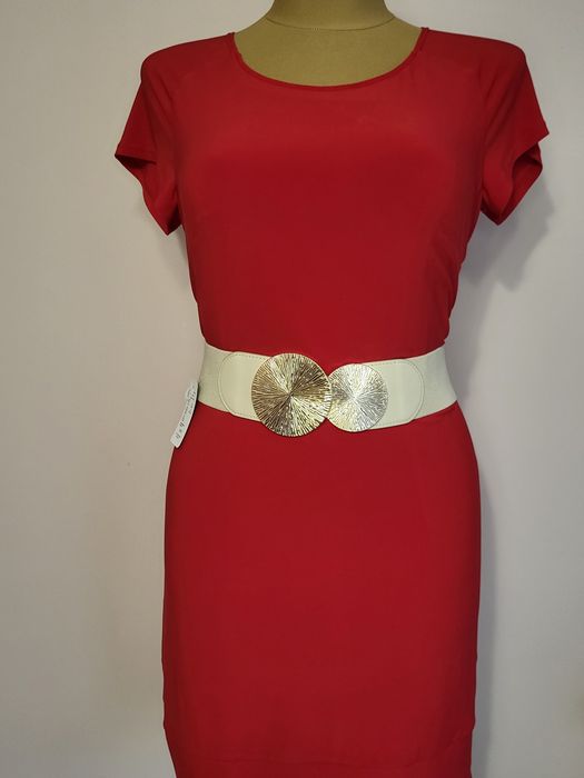 PASEK damski guma ELASTYCZNY  do sukienki