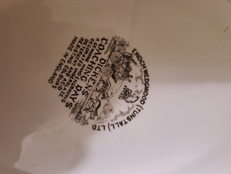 Zestaw obiadowy angielska porcelana