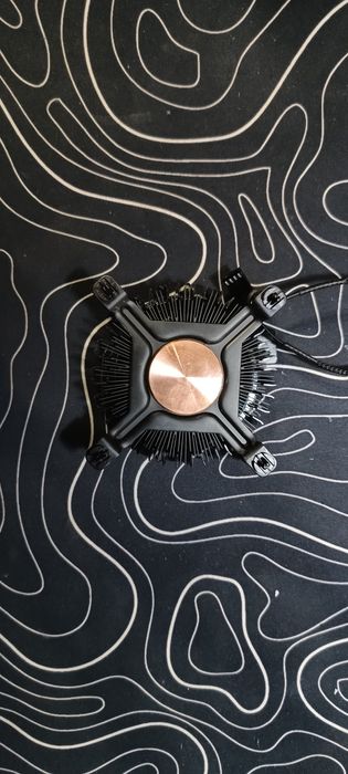 Боксовый кулер intel LGA1700 95W + термопаста