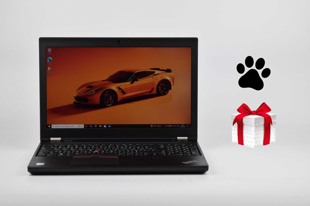 Lenovo ThinkPad P51 i7-6820HQ M2200 16/32гб ssd 512/1тб 15.6" IPS FHD Ноутбук