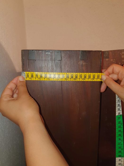 Vitrines madeira antiguidade parede