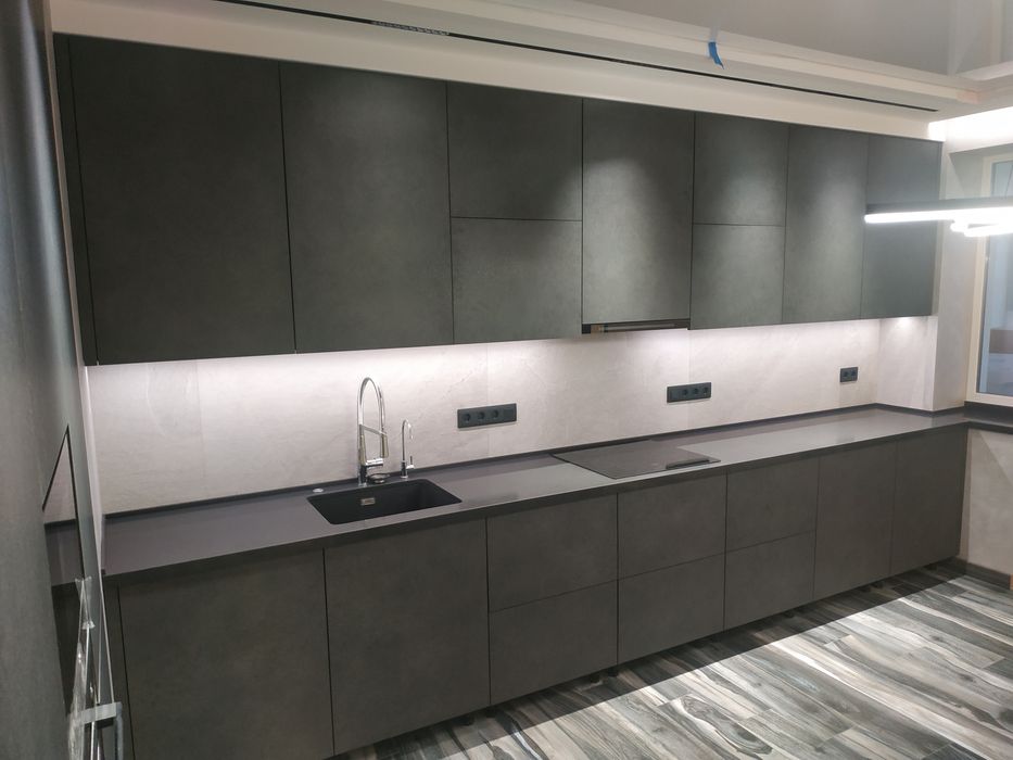 Проект кухні, шафи, меблі на замовлення. Проект для Віяр (ViyarPro)