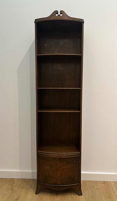 Piękny drewniany regał Vintage