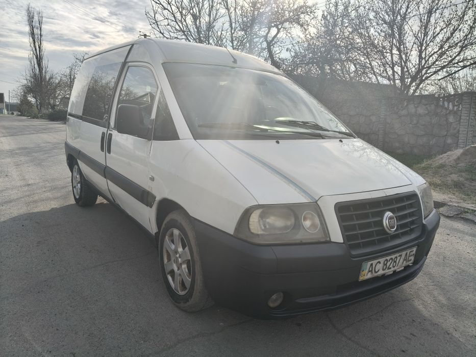 Fiat scudo 1.9 дизель пасажир