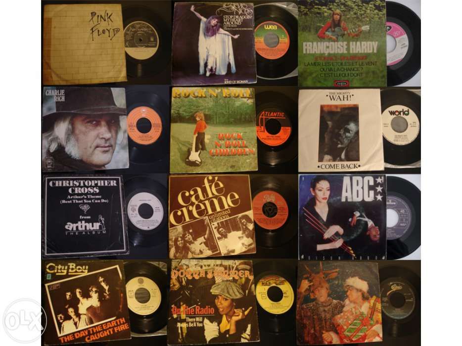 Vários Singles em Vinil - Anos 60/70/80