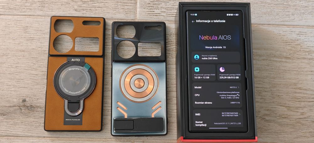 Nubia Z60 Ultra 16/512 GB | SD 8 Gen 3 | 6000 mAh | GRATIS etui