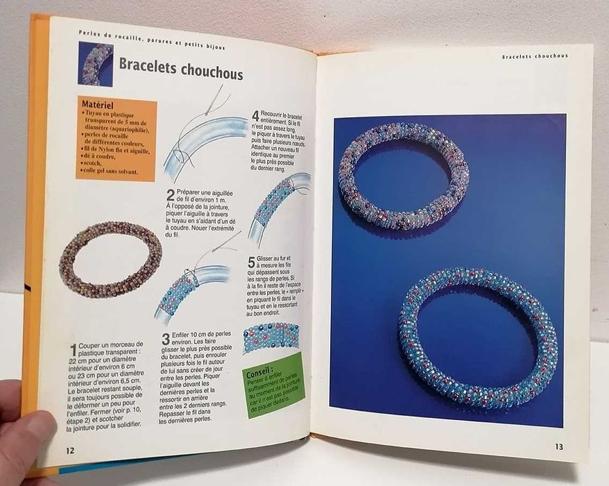 Perles de rocaille, parures et petits bijoux (edição francesa)