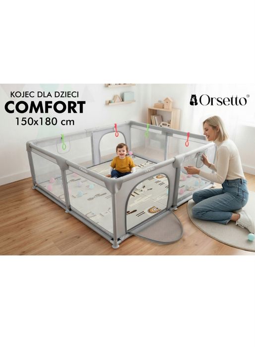 Kojec dla dzieci 180x150cm