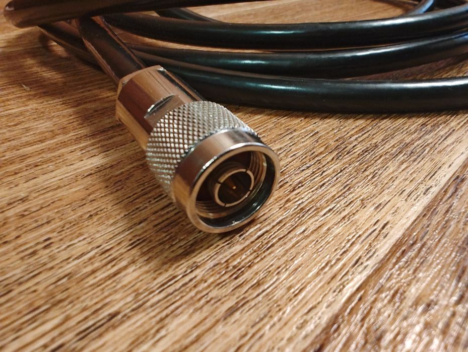 Профессиональный коаксильный кабель BELDEN RG-8 N type коннектор (5 м)