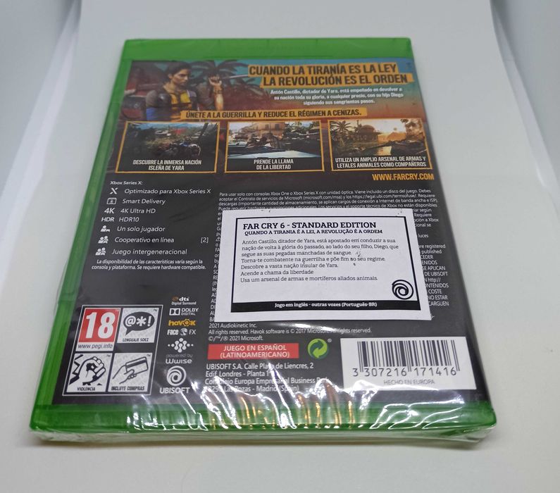 Farcry 6 - Xbox One / Series X - Portes Grátis