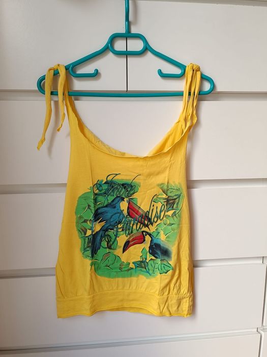 Top Tropical Top with Shimmer