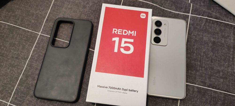 Redmi 15  256gb 1 semana de uso