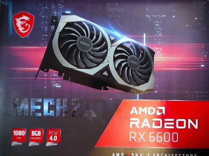 MSI RX6600 8Gb Mech