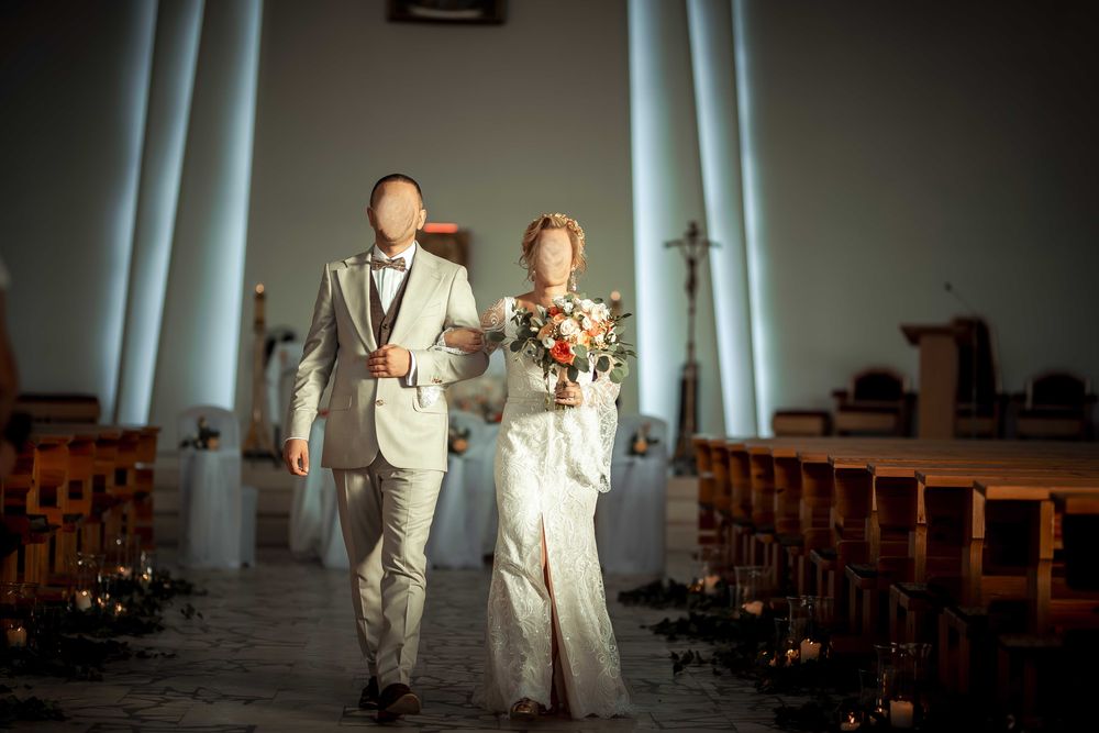 Suknia Ślubna w stylu Boho rozmiar 38