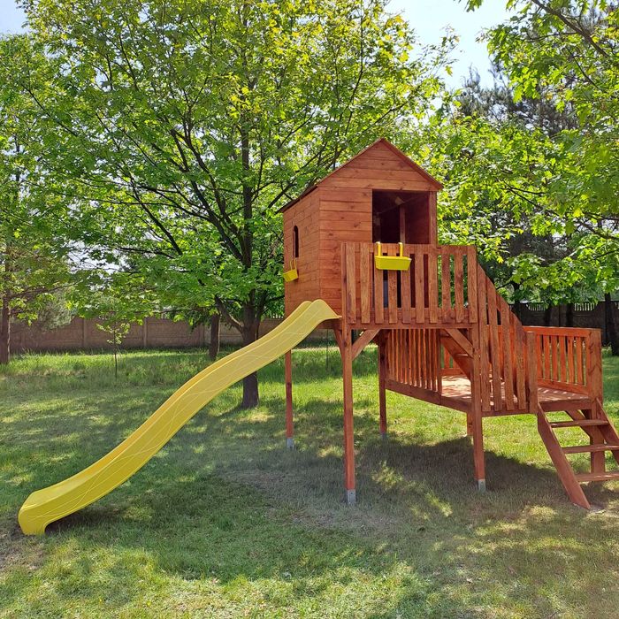 Drewniany domek dla dziecka,plac zabaw