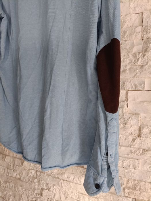 Błękitna koszula męska Reserved slim fit długi rękaw stan jak na zdjęc