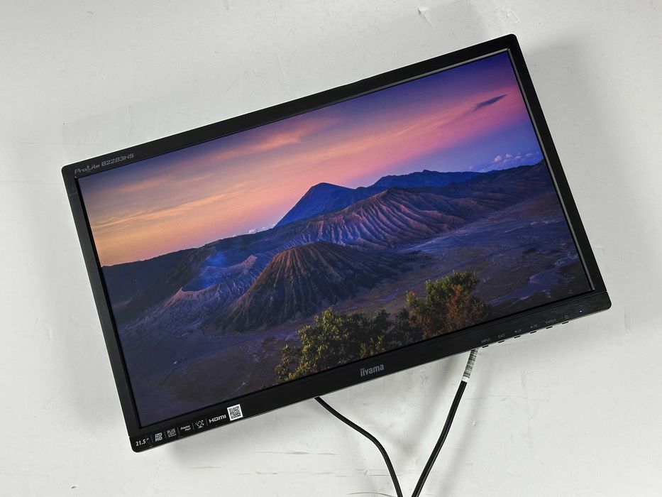 Monitor iiyama ProLite 21.5" Full HD – 1ms | HDMI | DP (Bez nogi)
