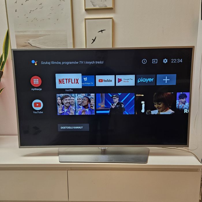 Duży Philips 50 cali android tv