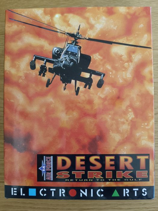 Gra DESERT STRIKE Amiga kultowa kompletna idealna testowana!