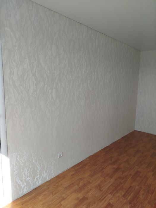 Поклейка обоев, шпаклёвка стен и др