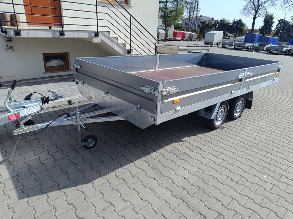 Platforma 4x2 do 750kg solidna przyczepa spawana Fracht dost od RĘKI