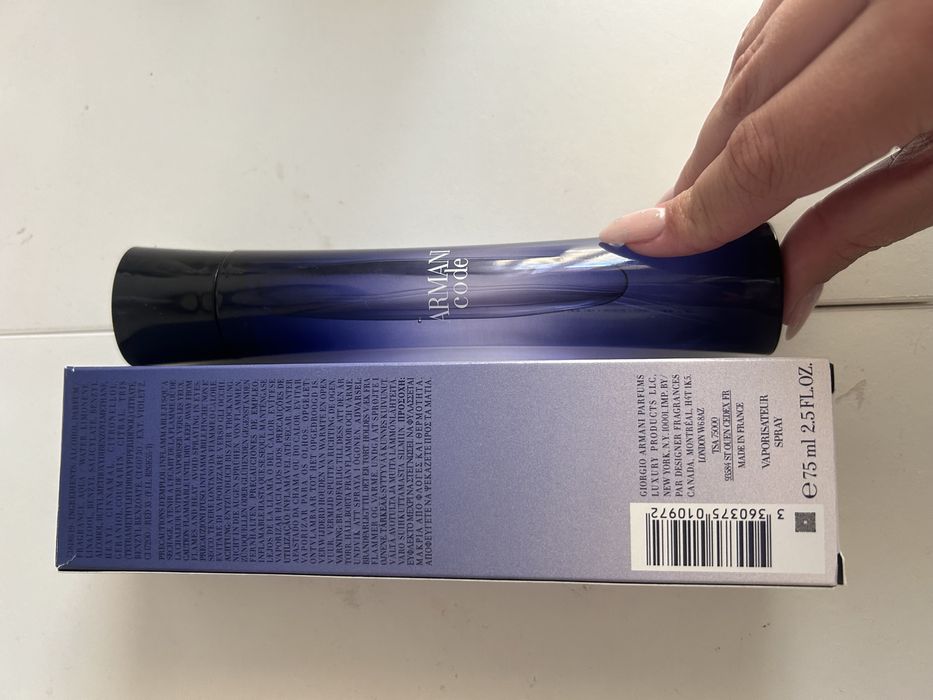 Perfume armani code