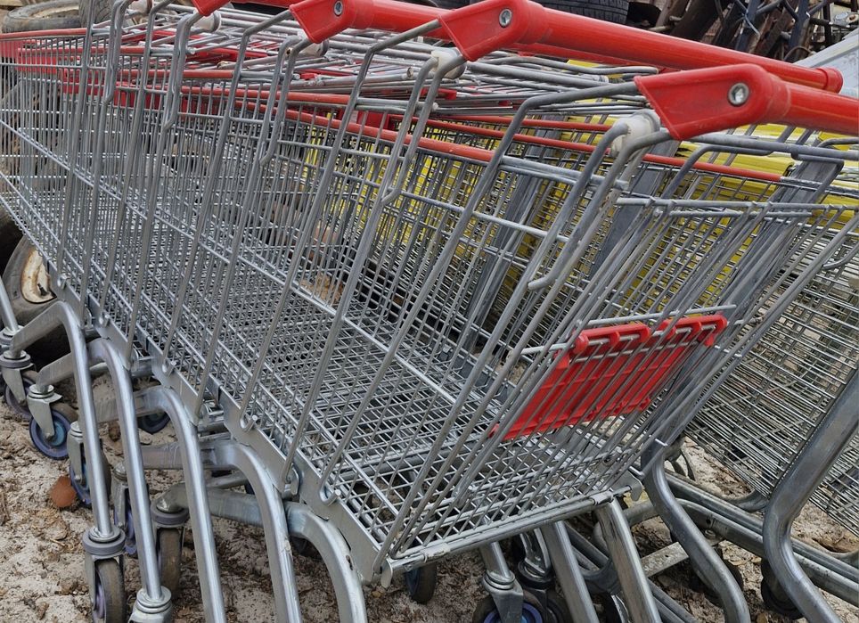 Торгові візки б/у.