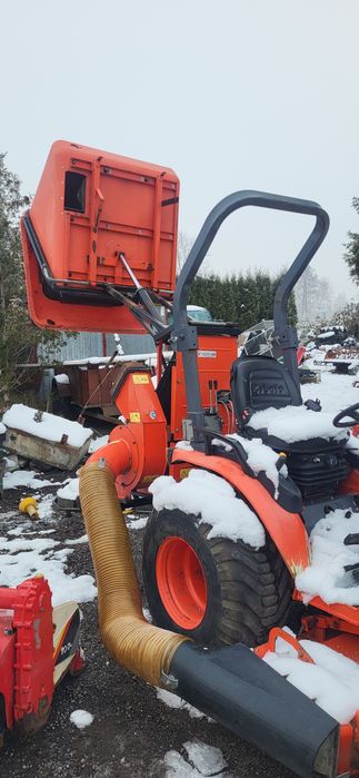 Kosz chydrauliczny wysyp górny kubota B2530 stan bdb kompletny pojemni
