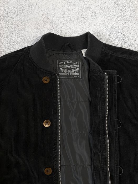 Бомбер вельветовая куртка Levis fred perry (L/XL)