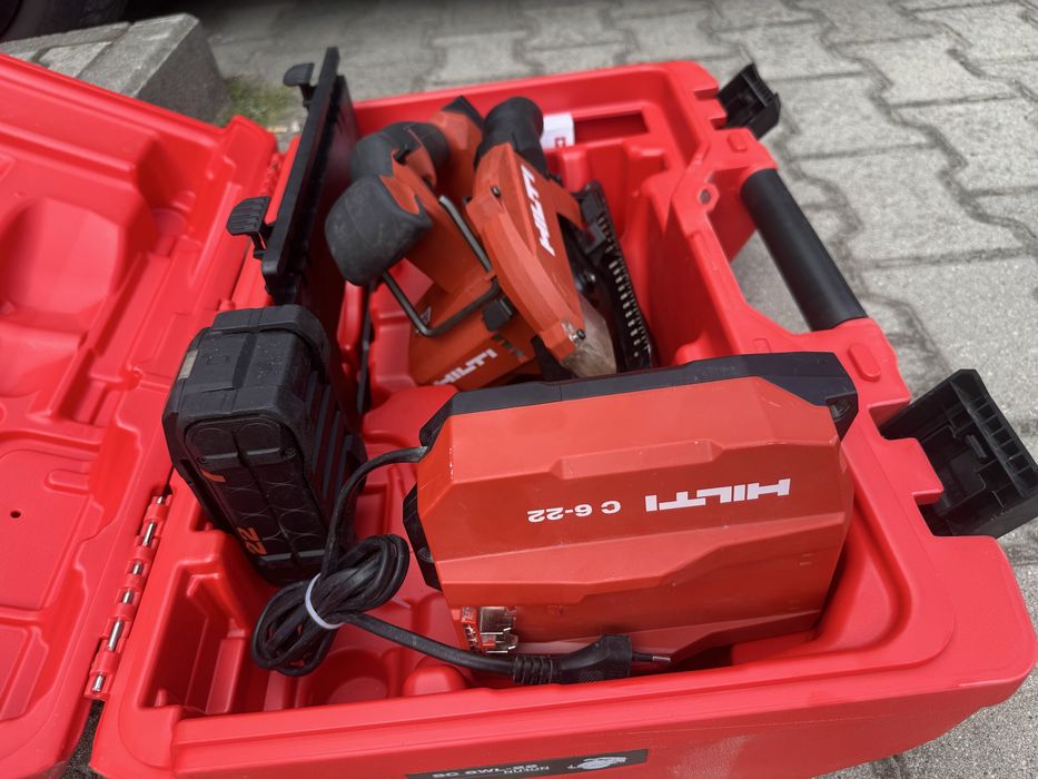 Pila tarczowa hilti nuron sc 6wl-22 używana sprawna zestaw