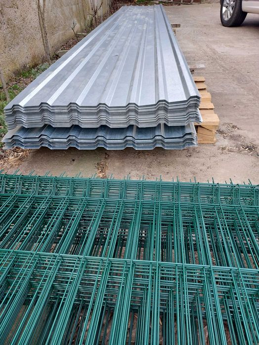 Профнаснастил цинк ПК20 толщина 0,55мм и цветной от 0,3мм до 0,42мм