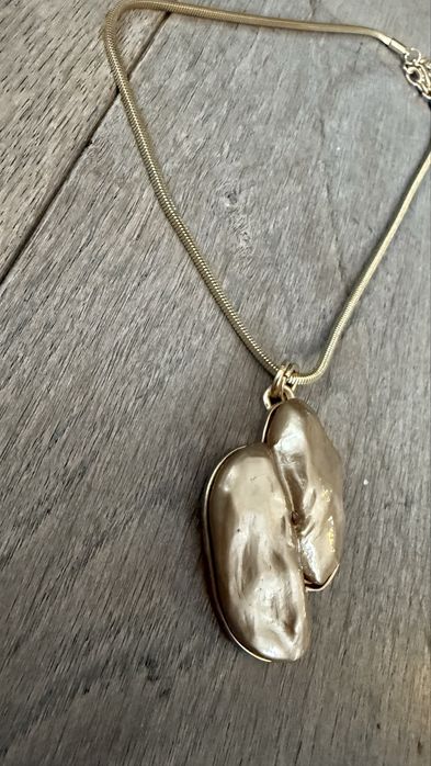 Massimo dutti naszyjnik  perla capuccino