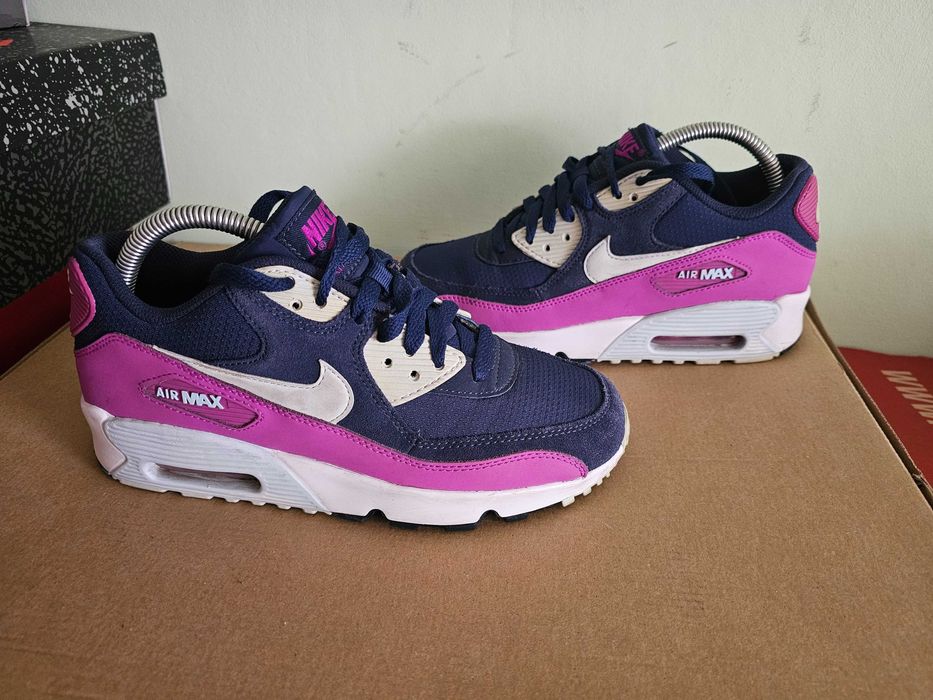 Buty Nike Air Max 90 Mesh 38.5(24cm) Midnight Navy